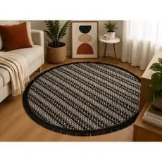 Tapete Redondo Indiano 1,45m - Zuri Decor