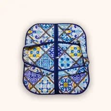 Porta Pratos com Zíper e Alças BOLSA para TRANSPORTAR PRATOS (impermeável)