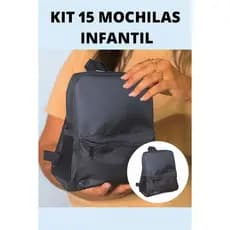 KIT 15 MOCHILAS INFANTIL UNISSEX LEMBRANCINHA DE ANIVERSARIO