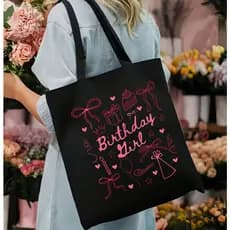 Eco Bag Nylon Modelo Birthday Gil Linda e Exclusiva Charmosa Muito Estilo