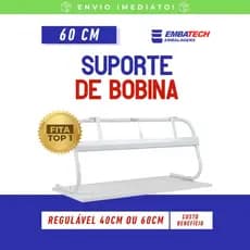 Suporte Bobina Papel Kraft de Mesa 60 cm Oferta Promocao