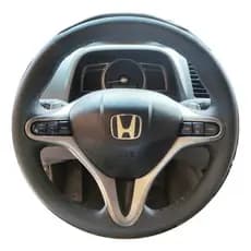 Capa de Volante Costurada Premium New Civic 2007 a 2011( igual de fábrica)