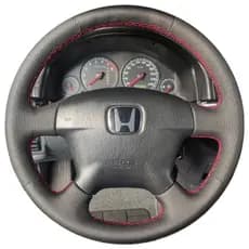 Capa de Volante Costurada Premium Civic 2001 A 2006