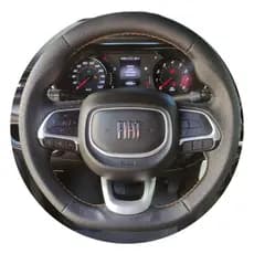 Capa de Volante Costurada Premium Fiat Argo Preta