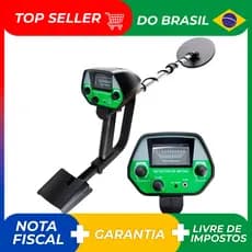 Detector De Metais Prata Ouro Prova D'água Manual  Portátil TDET60 Trato