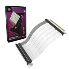 Cabo Riser PCI-E 4.0 300mm x16 Branco Cooler Master