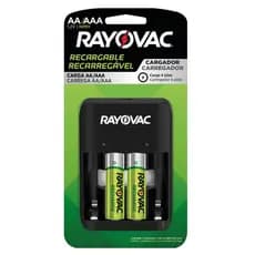 Carregador de Pilhas AA/AAA Rayovac com 2 Pilhas AA
