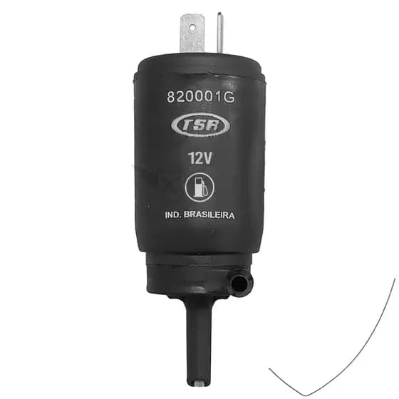 Bomba Bico Fino 1 Saída 12v Universal para Limpador de para Brisa