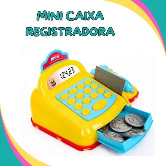 Briquedos De Menina Mini Caixa Registradora Infantil Brinquedo Menina Cozinha Brinquedos De Menina