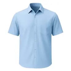 Camisa Social Manga Curta Masculina Camisa Social Masculina Manga Curta Microfibra