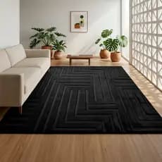 Tapete Peludo Conforto Prolongado 1,40x2,00 Sala Alto Padrão Base Firme Higienizar Fácil Toque Suave