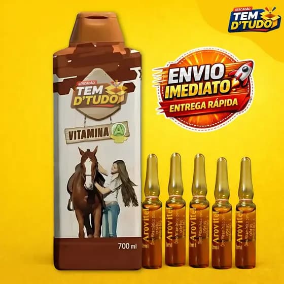Shampoo Good Horse Vitaminado +5 Vitamina A Kit Original Shampoo de Cavalo