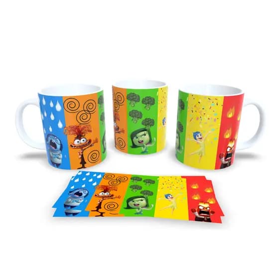Caneca Personalizada Divertidamente (Vários modelos)