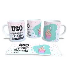 Caneca Dorama - uso exclusivo de uma dorameira