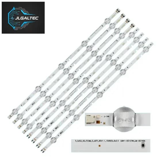 Kit 8 Barras De Leds Para TV Samsung 49" Un49j5200 / Lh49bene