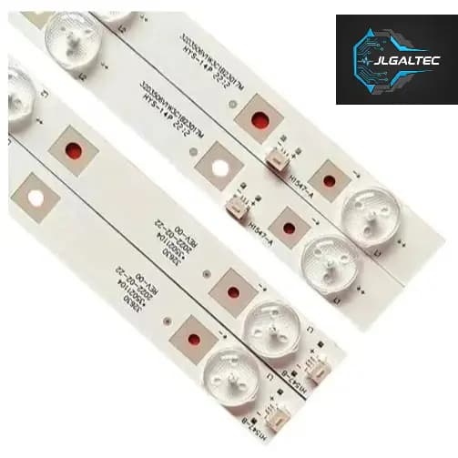 Kit 4 Barras De Led Para TV 32" SEMP TOSHIBA Dl3253 Dl3246 32l1500 Dl3245