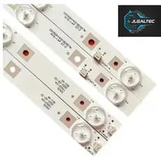 Kit 4 Barras De Led Para TV 32" SEMP TOSHIBA Dl3253 Dl3246 32l1500 Dl3245