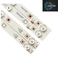 Kit 4 Barras De Led Para TV 32" SEMP TOSHIBA Dl3253 32l1500 Dl3245 Dl3246 PREMIUM