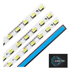 Kit 4 Barras Led Para Tv Philips 46pfl7606 46pfl7606d PREMIUM