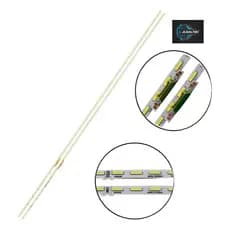 Kit 2 Barras de Led P/ TV 65" SAMSUNG Un65au/bu8000g Un65au/bu9000 PREMIUM ALUMÍNIO