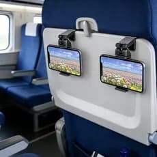 [Suporte Para Telefone Avião]-360 ° De Viagem Durável Giratório , Carro E Desktop Visualização Mãos-Livres , Presente De