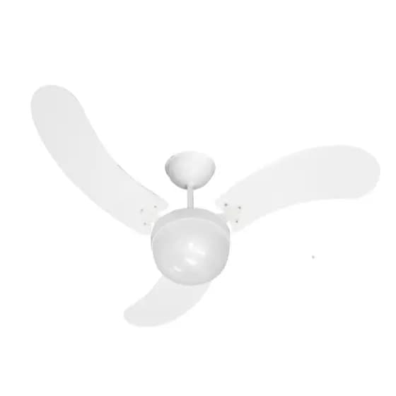 Ventilador De Teto New Montana Branco/preto 3p Laq 127v