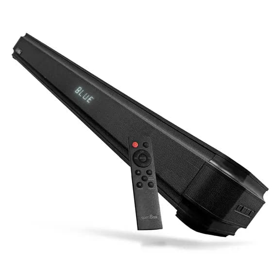 Caixa de Som Soundbar 2.1CH Bluetooth 5.3 Entradas AUX, USB, Óptica e HDMI (ARC) Design Slim e Elegante 120W