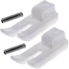 2 Sapatas Teflon Refil Maquina Costura Reta Industrial