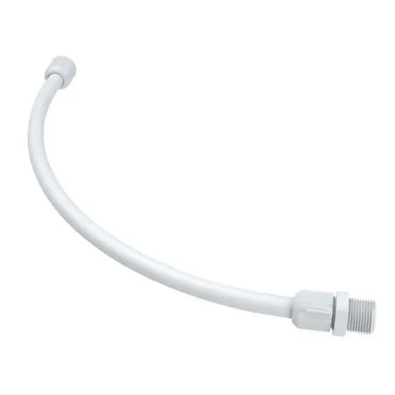 Engate Flexivel Plastico Branco