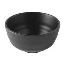 Tigela Bowl De Melamina Preto 11cm