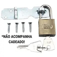 02 Porta Cadeado 2 1/2 C /5 Parafusos