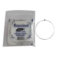 Corda Avulsa Rouxinol Violão Aço 1ª Mi R-201 Pacote Com 24
