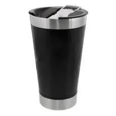 Personalizado - Copo Térmico Inox com TAMPA e ABRIDOR (473 ml) - Preto
