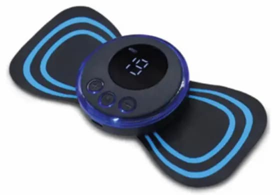 MINI MASSAGEM Elétrico com Eletroterapia EMS para o Pescoço e Perna BM-F996