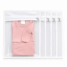 6 Saquinho Maternidade Organizador Viagem Mala Bebê 27x33 MALA/VIAGEM/ROUPA SECA/MOLHADA ROUPA LIMPA