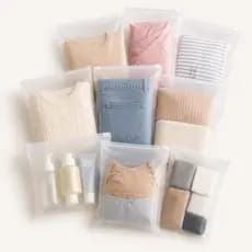 Kit Organizadores de Viagem Zip Lock Impermeável Premium
