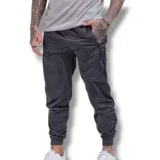 Calça Skinny Jogger Casual Fit Tradicional Casual e Treino Academia de Agasalho SEM Refletivo