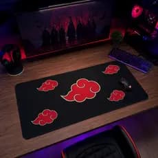 Mouse pad Gamer personalizado Naruto Akatsuki Grande mousepad estampado tecido