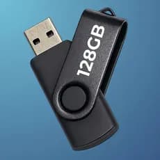 Pendrive 128GB USB P/Windows Mac Linux PC Notebook backup jogos musica pen drive USB 1.1 e 2.0