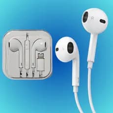 Fone de Ouvido C/fio Lightning Auricular compatível Iphone reforçado com Microfone e volume