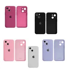 Capa Proteção Silicone Câmera Aveludada Fechada iPhone 15 Envio Rápido
