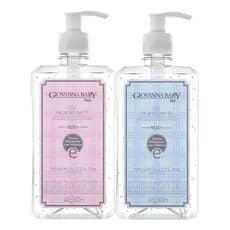 Kit 2x Gel Antisséptico Para as Maos Higienizante 70% Elimina 99,9% Das Bacterias Giovanna Baby 500ml – Azul & Rosa