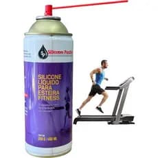 Silicone Lubrificante Para Esteira 400ML Spray Fácil aplicação sem cheiro Profissional