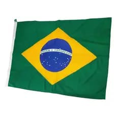 Bandeira Brasil Grande Copa Dupla Face 150x90cm Nacional