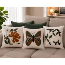 Kit 5 Capas de Almofadas Decorativas e Estampadas 45x45