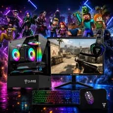 PC Gamer Barato Completo I5 3° 8gb Ddr3, Ssd 240gb, Placa de Vídeo 4gb + Monitor 19 + Combo Gamer