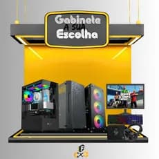 Pc Gamer Completo Core i7, 16gb Ddr3, SSD 240gb, Placa de Vídeo 4gb + Monitor 19" + Combo Gamer