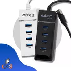 Extensão Hub Cabo Usb 3.0 Alta Velocidade Adaptador Com 4 Portas Usb Para Mouse Teclado Notebook Pc Hd Pen Drive