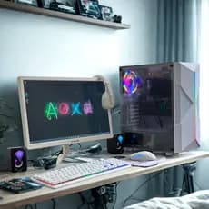 PC COMPLETO I7-6°TH + 16GB DDR4 + SSD 1TB + GTX 750 4GB + MONITOR 23,6" + PERIFÉRICOS