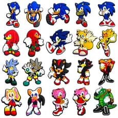 20 Estilos Amuletos De Sapato Decrations Fofos Populares Sandálias De Anime Fivela Botão De Acessórios De PVC